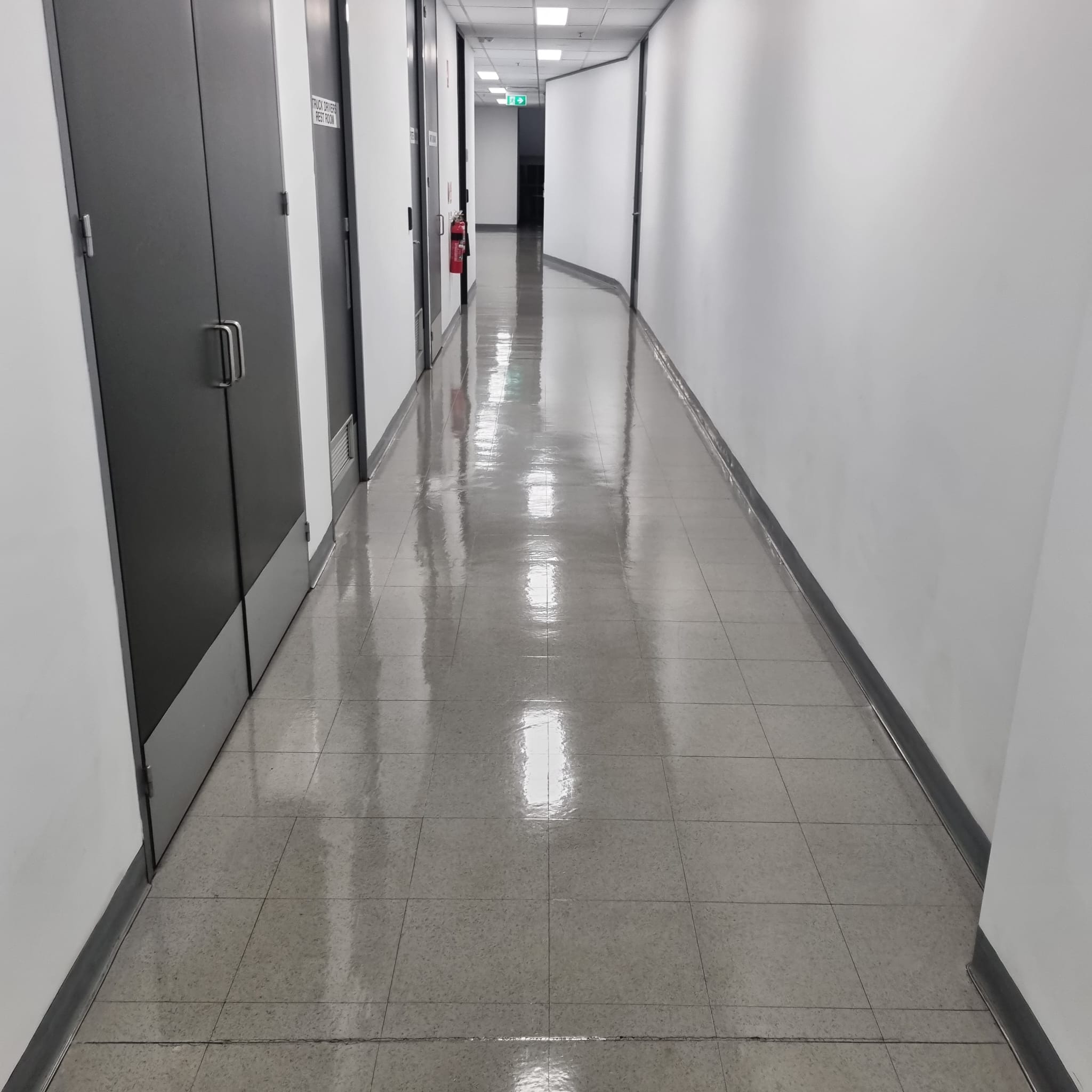 Strip and seal the floor
