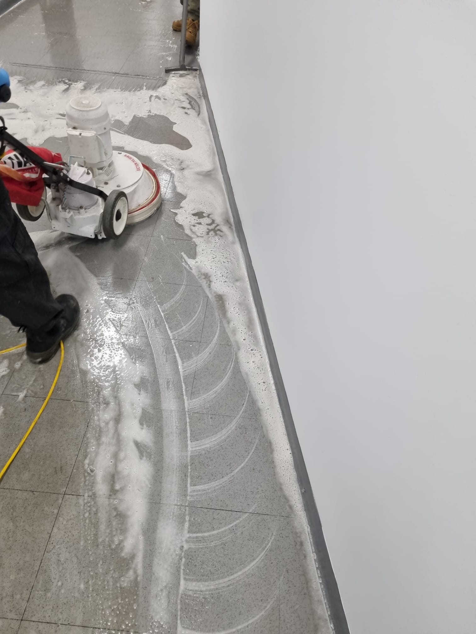 Floor Scrubbing